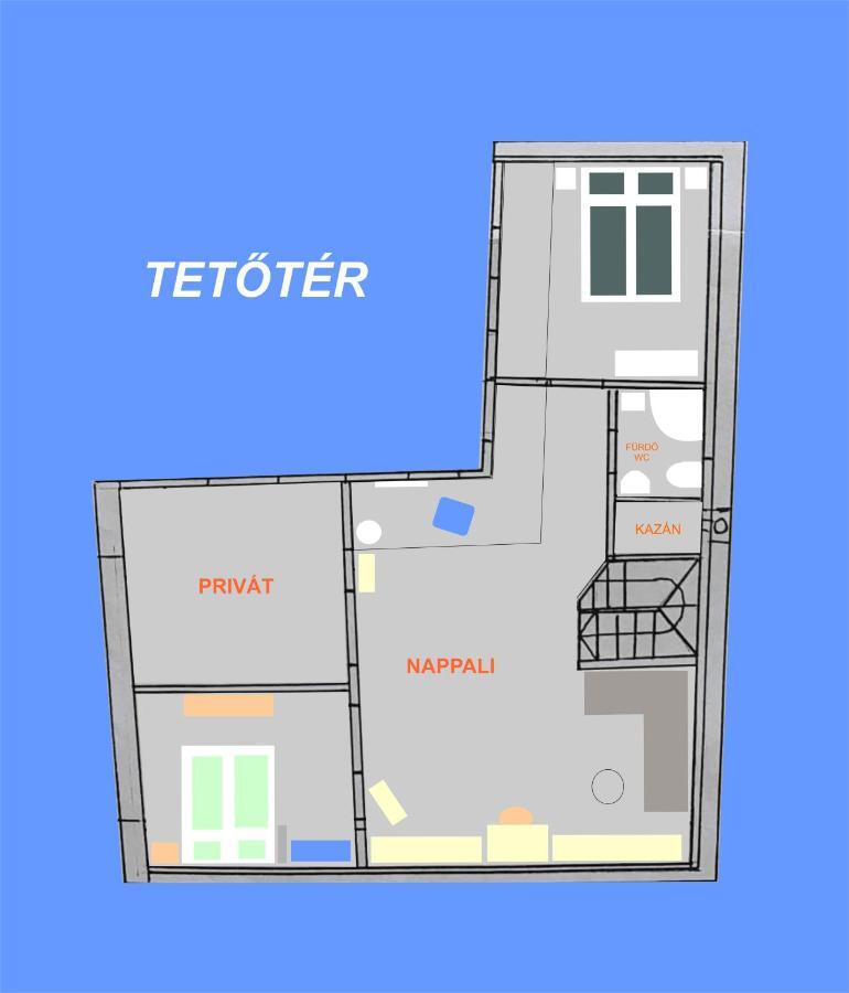 Moretti Apartman Lägenhet Eger Exteriör bild